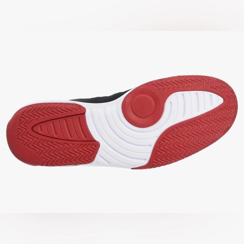 New Jordan Men's red & black Max Aura Black Basketball Shoes